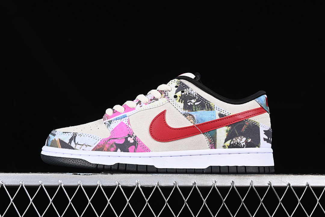 Nike DUNK LOW PRO SB PARIS ROPE/SPECIAL CARDINAL · 308270-111, photo 1