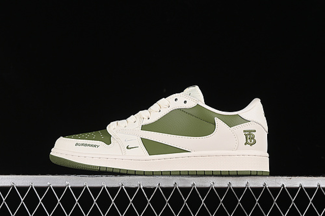 Jordan [BB6588-311]-[TRAVIS SCOTT X FRAGMENT DESIGN AIR JORDAN 1 LOW OG SP OFF WHITE/GREEN]-[36-45], photo 1