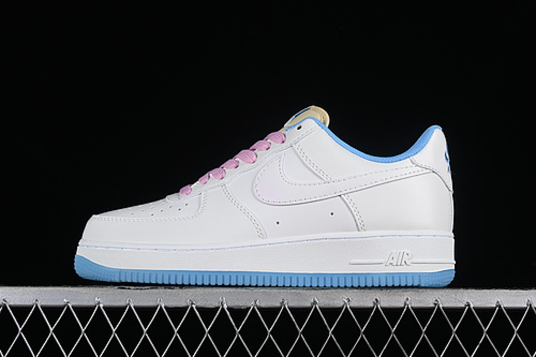 Nike [LC5688-001]-[AIR FORCE 1 07 LOW WHITE/BLUE/PINK]-[WOMAN:36-39]-[MAN:40-45], photo 1