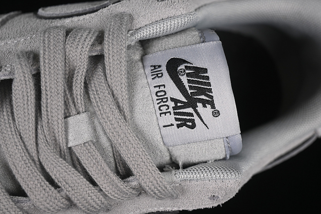 Nike [HQ1966-001]-[AIR FORCE 1 07 LOW LIGHT SMOKE GREY/BLACK]-[WOMAN:36-39]-[MAN:40-45] - Image 8