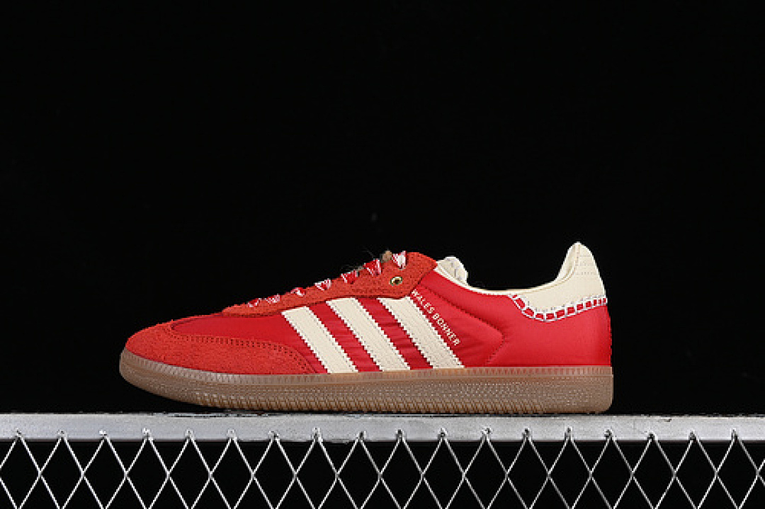 Adidas Adidas WALES BONNER X SAMBA SCARLET/ECRU TINT/SCARLET · GY6612, photo 1