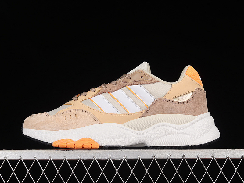 RETROPY F90 SHOES ORANGE/GREY/CLOUD WHITE · HP9626, photo 1