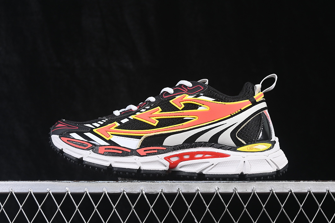 Off-White Off-White [ C/O VIRGIL ABLOH RETRO RUNNING SHOES RED/BLACK]-[WOMAN:36-39]-[MAN:40-47], photo 1