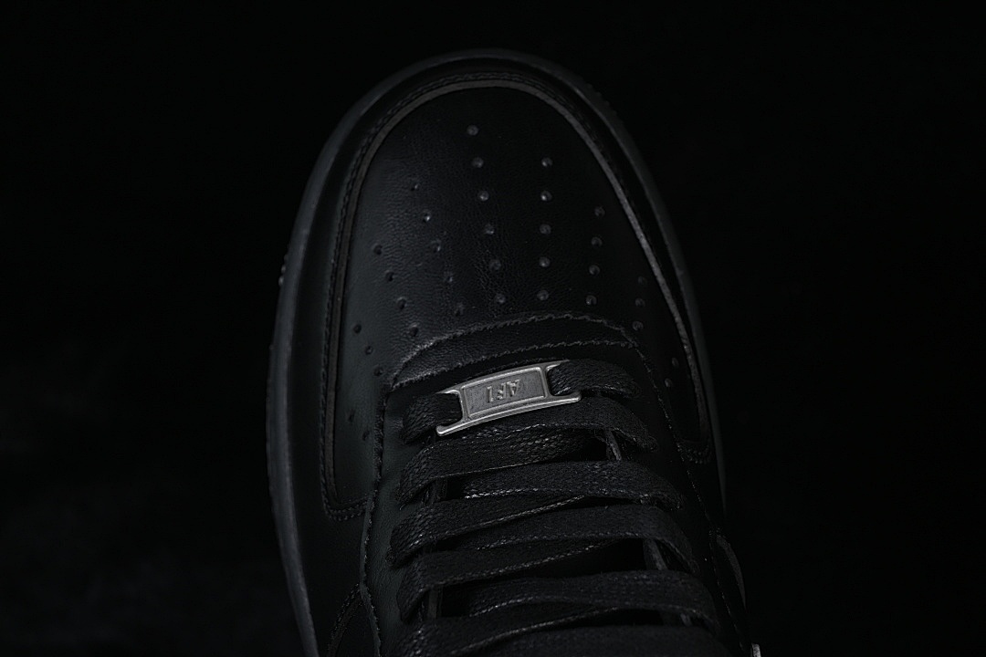 Nike [FZ0627-010]-[AIR FORCE 1 07 LOW BLACK/WHITE/BLACK]-[WOMAN:36-39]-[MAN:40-45] - Image 10