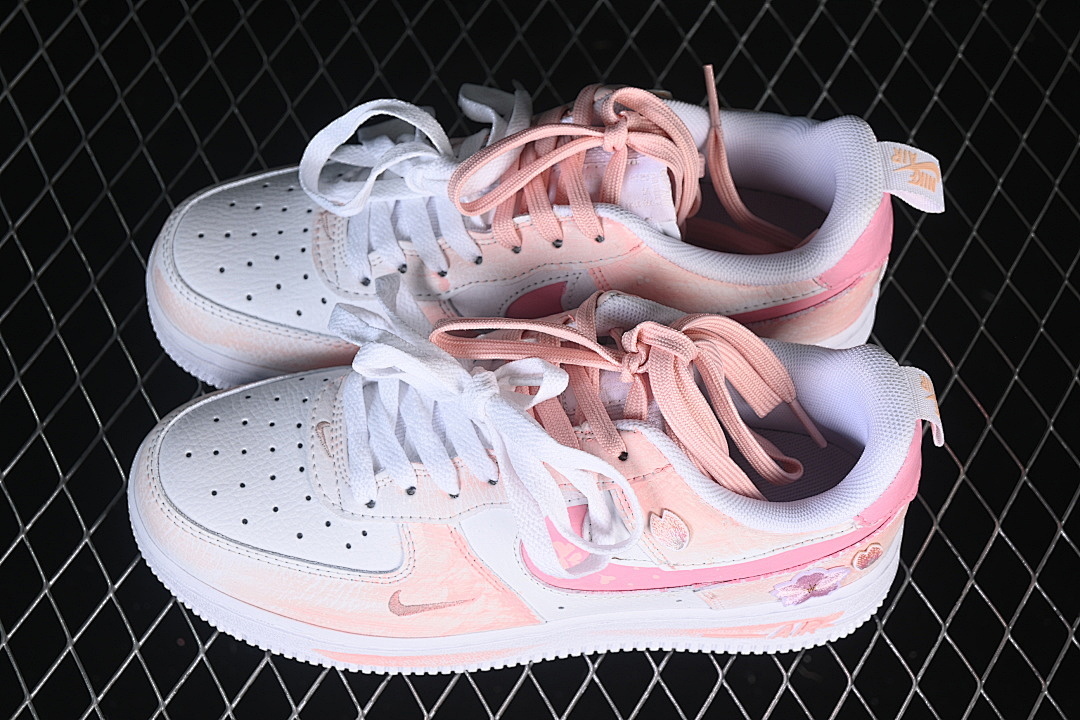 Nike [FB8971-007]-[AIR FORCE 1 07 LOW WHITE/PINK]-[WOMAN:36-39]-[MAN:40-45] - Image 11