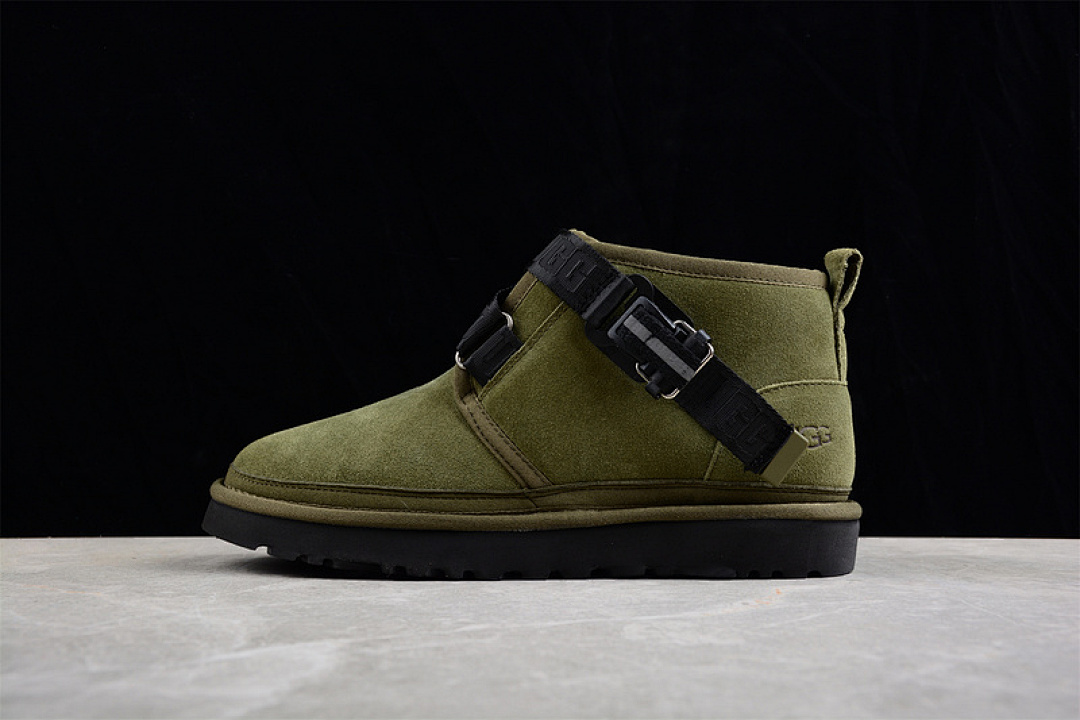 Unbranded [U*G*G HIGH SHOES ARMY GREEN/ARMY GREEN/BLACK]-[MAN:39-45], photo 1