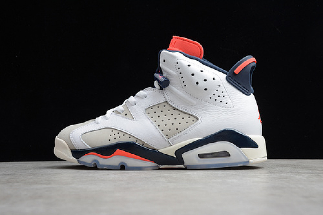 Jordan [384664-104]-[AIR JORDAN 6 RETRO TINKER WHITE/INFRARED 23-NEUTRAL GREY-OBSIDIAN], photo 1