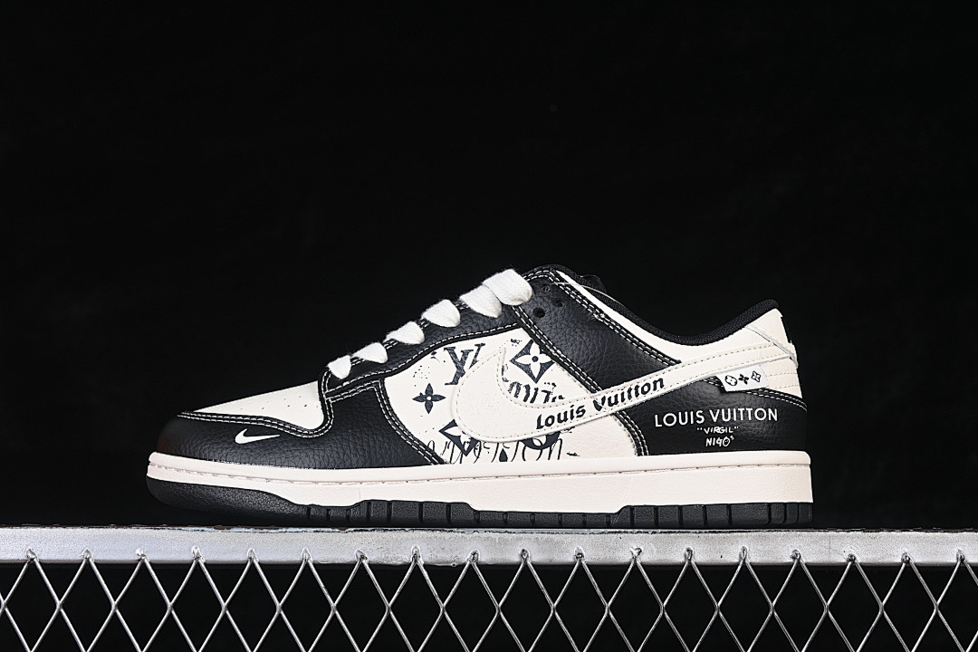 Nike DUNK LOW CASUAL SNEAKERS BLACK/WHITE · XD1588-236, photo 1