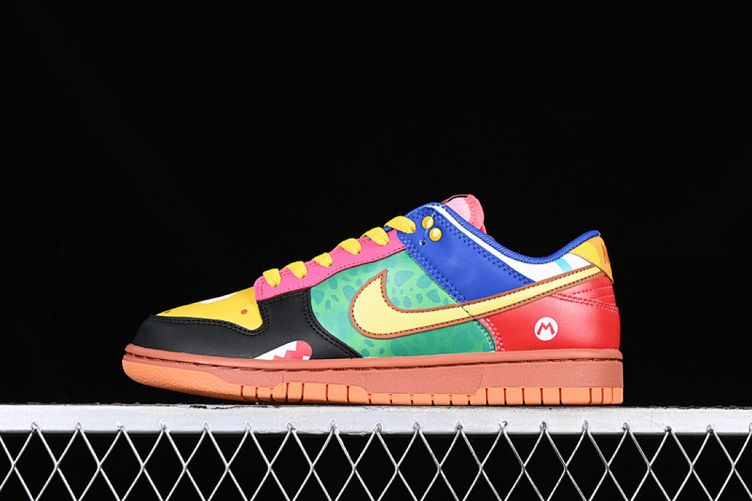 Unbranded [DH0952-100]-[DUNK LOW SB BLACK/WHITE/MULTICOLOR]-[WOMAN:36-39]-[MAN:40-46], photo 1
