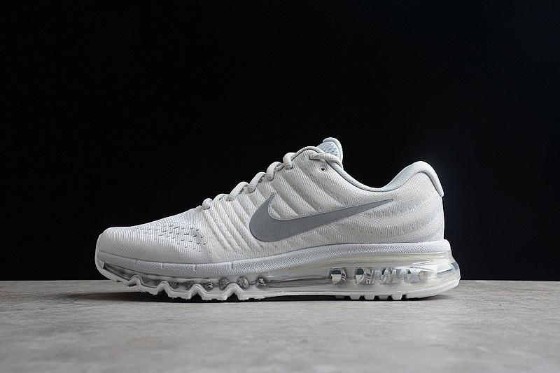 Off-White Nike AIR MAX 2017 RUNNING SHOES PURE PLATINUM/OFF WHITE/WOLF GREY · 849559-009, photo 1