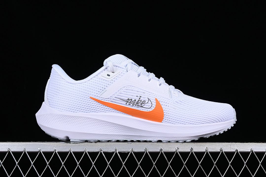 Nike [FB7179-100]-[AIR ZOOM PEGASUS 40 PREMIUM WHITE/FOOTBALL GREY/BRIGHT MANDARIN/MULTI-COLOR] - Image 15
