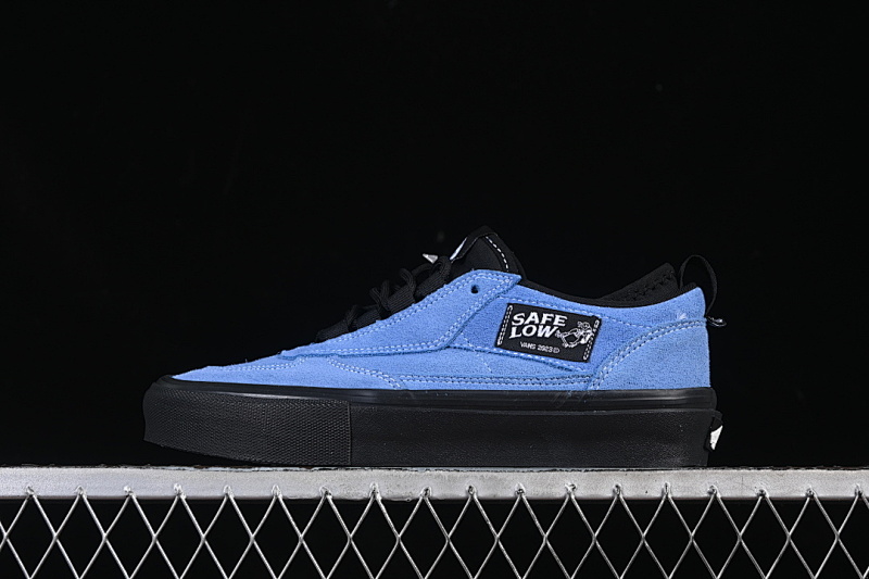 LOW TOP RETRO CASUAL SNEAKERS BLACK/DARK BLUE · VN000E23CQ0, photo 1