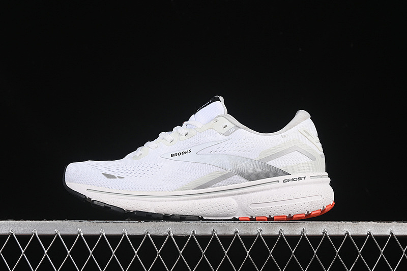 BROOKS GHOST 15 WHITE/GREY · 1103931D184, photo 1