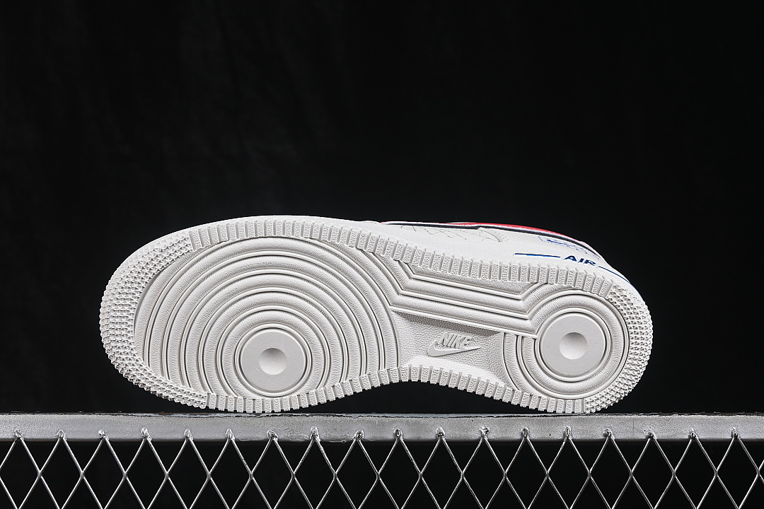 Nike [WY0655-116]-[AIR FORCE 1 07 LOW CASUAL SNEAKERS WHITE/RED]-[WOMAN:36-39]-[MAN:40-45] - Image 14