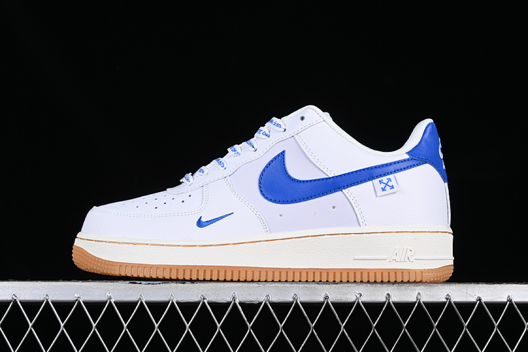 Nike [PF9055-764]-[AIR FORCE 1 07 LOW WHITE/BLUE/BROWN]-[WOMAN:36-39]-[MAN:40-45], photo 1