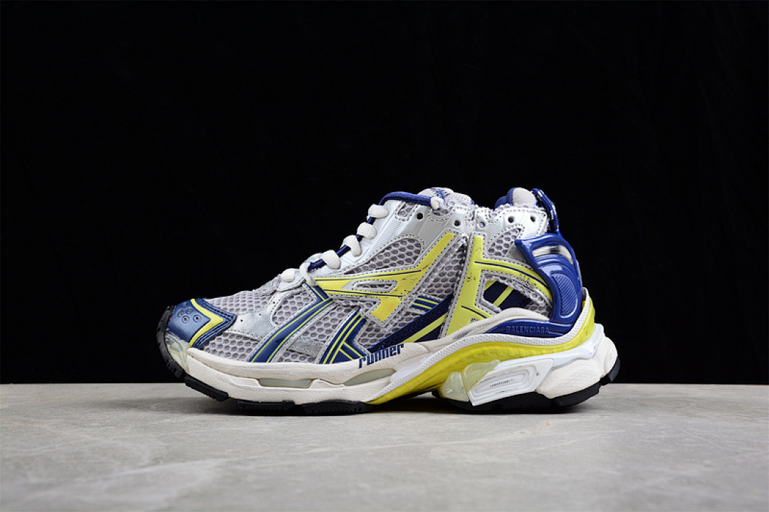 Kith Kith [Balenciaga RUNNER KITH FOUR.COLOR 7.0 21SS WHITE/BLUE/GREEN]-[WOMAN:35-39]-[MAN:40-46], photo 1