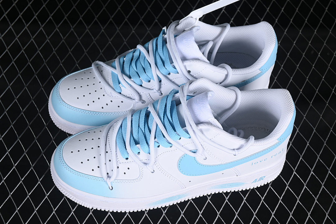Nike [CQ2288-801]-[AIR FORCE 1 07 LOW WHITE/BLUE]-[WOMAN:36-39]-[MAN:40-45] - Image 11