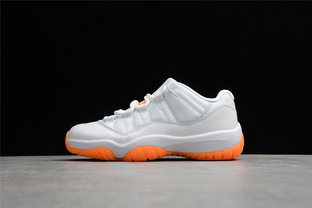Jordan AIR Jordan 11 RETRO LOW WHITE/BRIGHT CITRUS · AH7860-139, photo 1