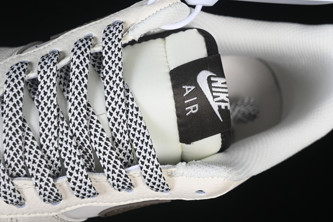 Nike [QW5836-027]-[AIR FORCE 1 07 LOW CASUAL SNEAKERS BLACK/WHITE]-[WOMAN:36-39]-[MAN:40-45] - Image 8