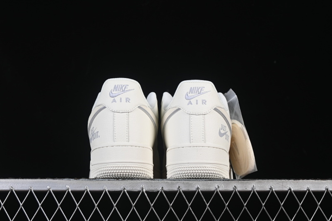 Nike [CS5288-043]-[AIR FORCE 1 07 LOW CASUAL SNEAKERS WHITE/BEIGE]-[WOMAN:36-39]-[MAN:40-45] - Image 13