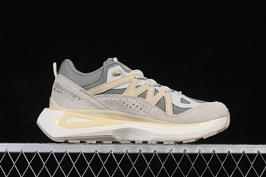 On Running [473767-34]-[ODYSSEY ELMT LOW TRAIL RUNNING SHOES BEIGE/GREY/WHITE]-[MAN:40-46] - Image 16