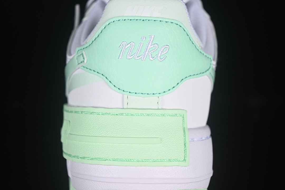 Nike [FZ3773-100]-[AIR FORCE 1 SHADOW WHITE/BARELY GREEN/MINT FOAM]-[WOMAN:35.5-40] - Image 7