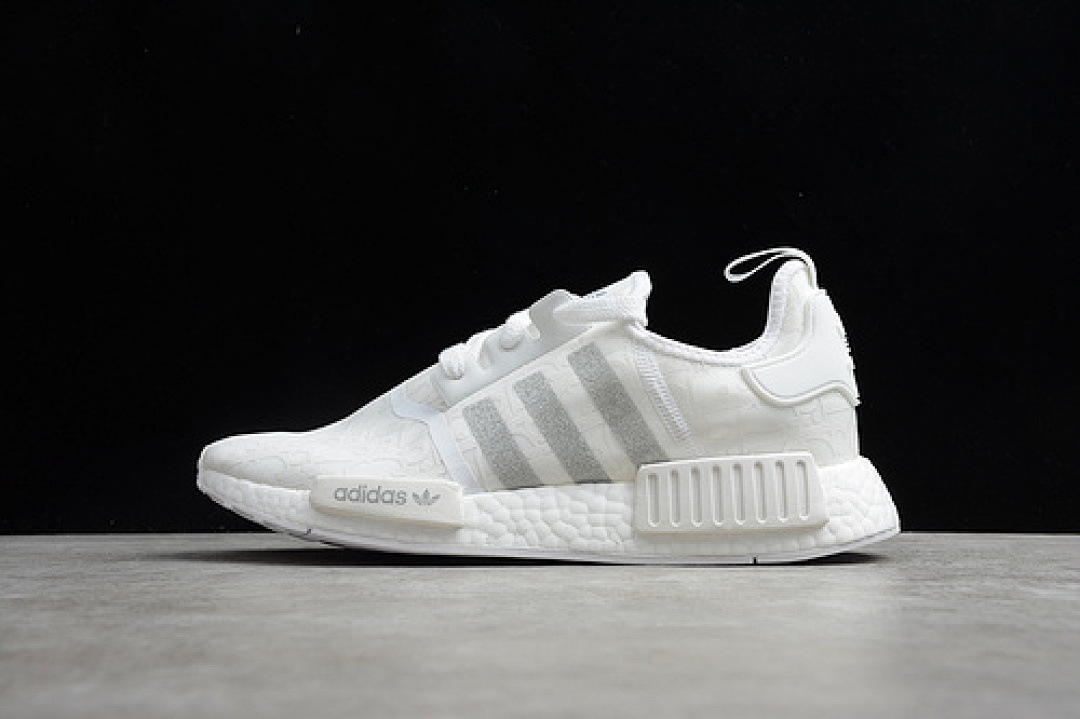 NMD_R1 SHOSE CLOUD WHITE/CLOUD WHITE/LIGHT GREY · YF9866, photo 1