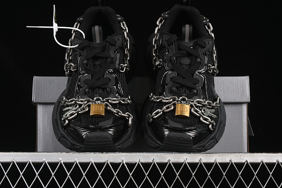 Balenciaga [W3XPL1882]-[BA*LEN*CIAGA PHANTOM SNEAKER 3XL BLACK/SILVER]-[WOMAN:35-39]-[MAN:40-46] - Image 14