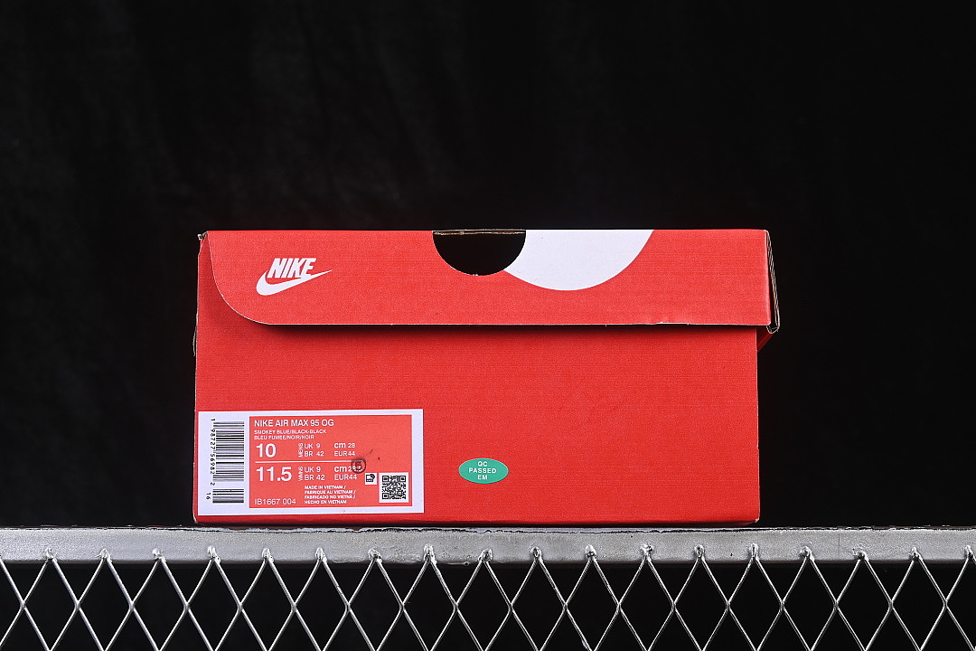 Unbranded [IB1667-004]-[AIR MAX 95 AIR CUSHIONED SHOES BLACK/INKINESS]-[WOMAN:36-39]-[MAN:40-49.5] - Image 11