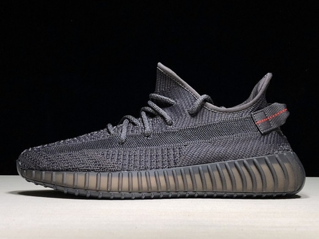 On Running Adidas GET YEEZY BOOST 350 V2 BLACK-NON REFLECTIVE BLACK/BLACK · FU9006, photo 1