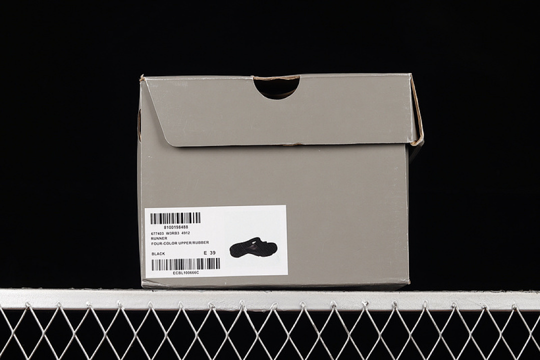 Balenciaga [W3RB34912]-[BA*LEN*CIAGA MOLD THONG SANDALS BLACK/BLACK/BLACK]-[WOMAN:36-39]-[MAN:40-44] - Image 5