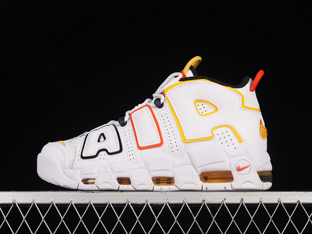 Nike [DD9223-100]-[AIR MORE UPTEMPO ROSEWELL RAYGUN WHITE/MULTI-COLOR]-[WOMAN:36-39]-[MAN:40-46], photo 1