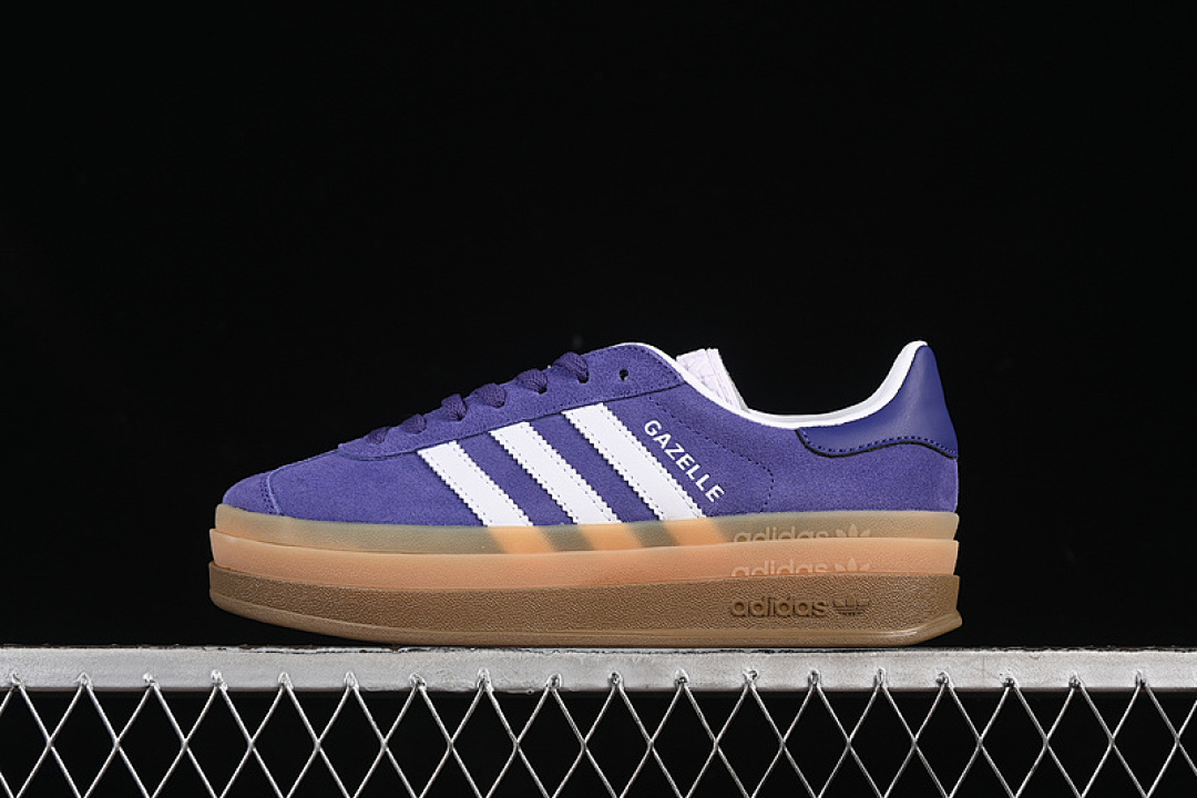 Purple [IE0419]-[ORIGINALS GAZELLE BOLD ENERGY INK/CLOUD WHITE/COLLEGIATE PURPLE]-[WOMAN:35.5-42], photo 1