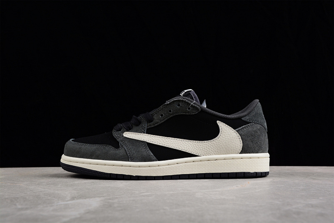 Jordan [DM7866-001]-[TRAVIS SCOTT X AIR JORDAN 1 LOW OG SP BLACK/PHANTOM]-[WOMAN:36-39]-[MAN:40-47.5], photo 1