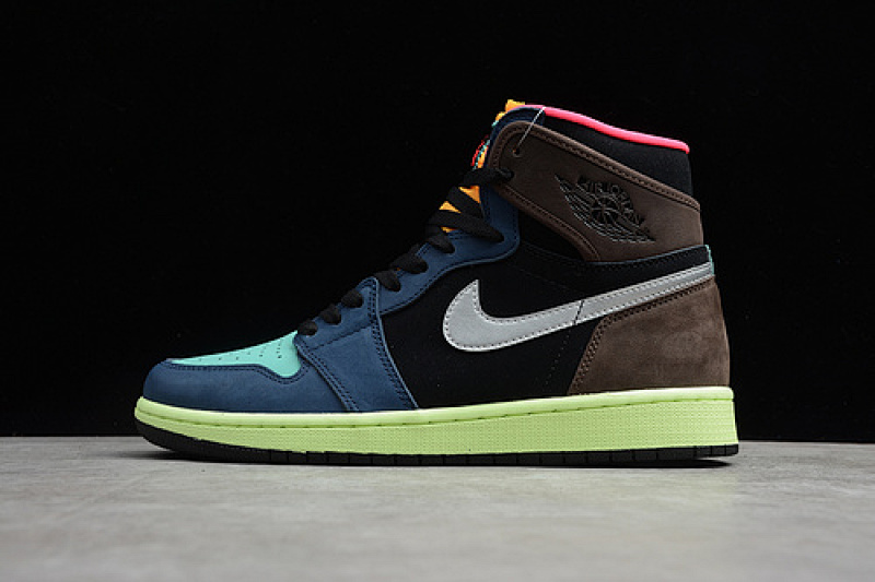 Jordan AIR Jordan 1 HIGH OG BIO HACK BAROQUE BROWN/BLACK-LASER ORAN · 555088-201, photo 1