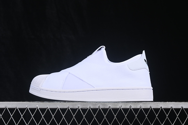 Adidas SUPERSTAR SHELL TOE CASUAL SNEAKERS WHITE/PURE WHITE · KH8209, photo 1