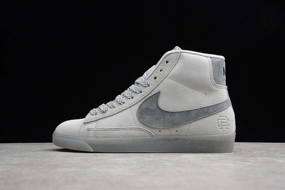 Unbranded [371761-009]-[REIGNING CHAMP X SB ZOOM BLAZER MID LIGHT GREY/GREY]-[UNISEX:36-44], photo 1