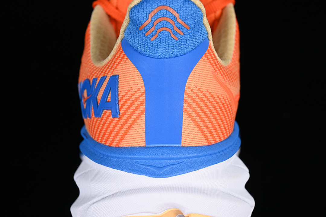 On Running [1132210 VOIM]-[HOKA CLIFTON 9 WIDE WHITE/BLUE/ORANGE]-[MAN:39-45] - Image 7