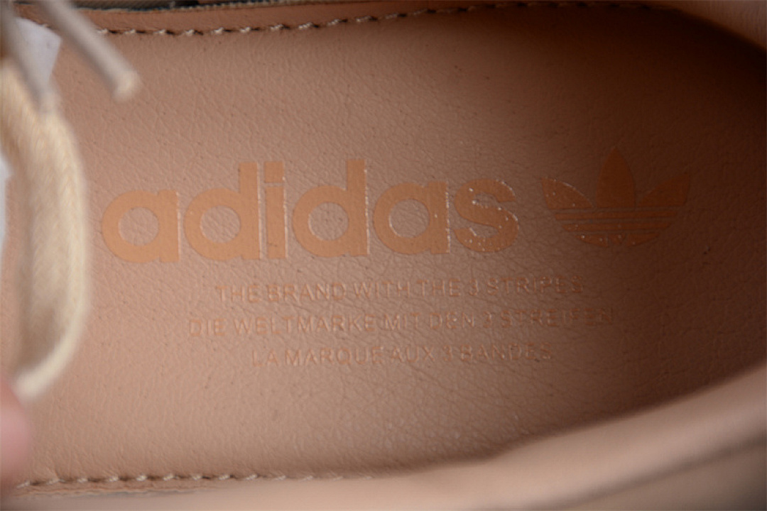 Adidas [HQ6837]-[ADIDAS SAMBA VEGAN TEAM STAN SMITH CREPE SAND STRATA/MAGIC BEIGE/SUPPLIER COLOUR] - Image 6