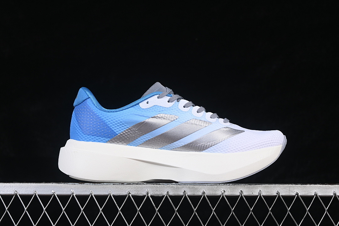 Adidas [JR2027]-[ADIZERO EVO SL BLUE/WHITE/SILVER]-[WOMAN:36-39]-[MAN:40-46] - Image 16