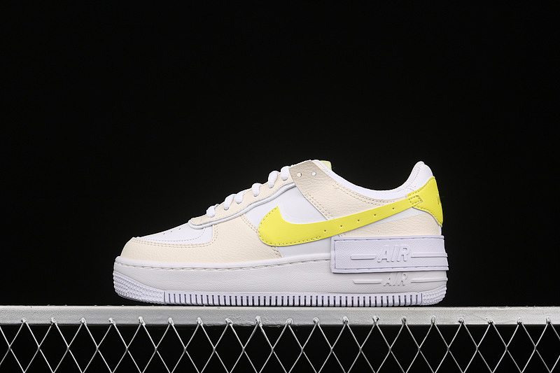 Nike Nike AIR FORCE 1 SHADOW SE PALE IVORY/LIGHT ZITRON · DJ5197-100, photo 1