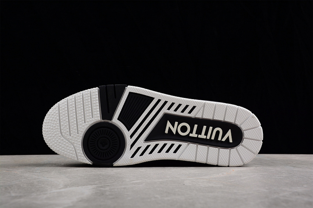 Louis Vuitton [L*V LOW TRAINER SNEAKERS BLACK/WHITE/BLACK]-[MAN:38-45] - Image 15