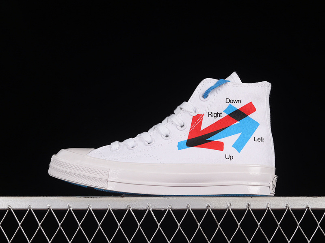 Converse [A03173C]-[PATTA X EXPERIMENTAL JETSET CHUCK 70 HIGH PATTA PSYCHOGEOGRAPHIC PRACTICE (WHITE]), photo 1