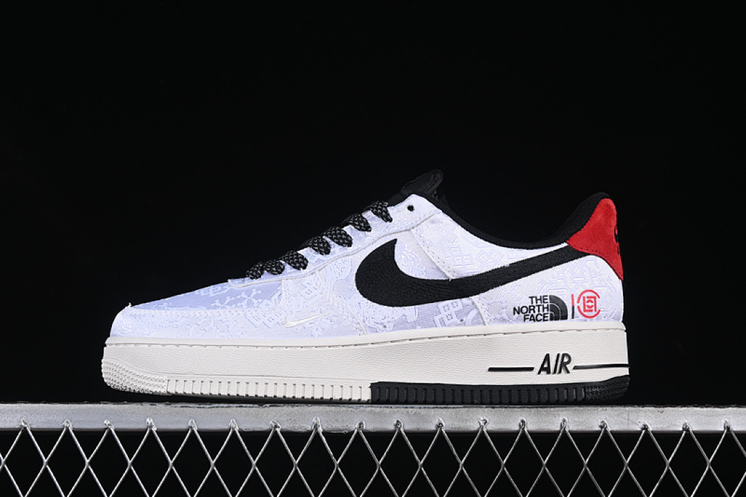 Nike [DM6868-054]-[AIR FORCE 1 07 LOW WHITE/BLACK/RED]-[WOMAN:36-39]-[MAN:40-45], photo 1