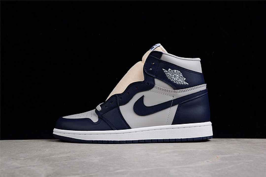 Jordan [BQ4422-400]-[AIR JORDAN 1 RETRO HIGH 85 GEORGETOWN COLLEGE NAVY/SUMMIT WHITE/TECH (GREY]), photo 1