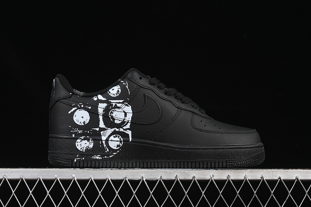 Nike [923044-101]-[COMME DES GARCONS AIR FORCE 1 07 LOW CDG BLACK/WHITE]-[WOMAN:36-39]-[MAN:40-45] - Image 15