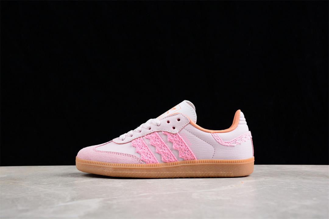Adidas Adidas SAMBA VEGAN OG WHITE/PINK/BROWN · IG5932, photo 1