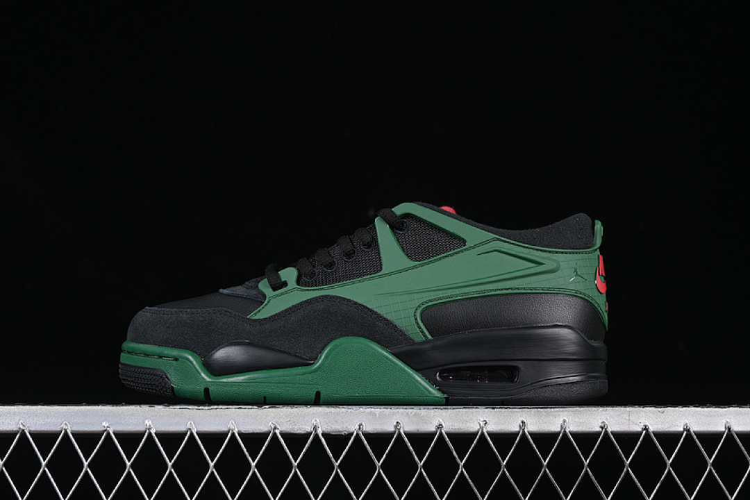 Jordan AIR Jordan 4 REMASTERED BLACK/GREEN · FQ7939-003, photo 1