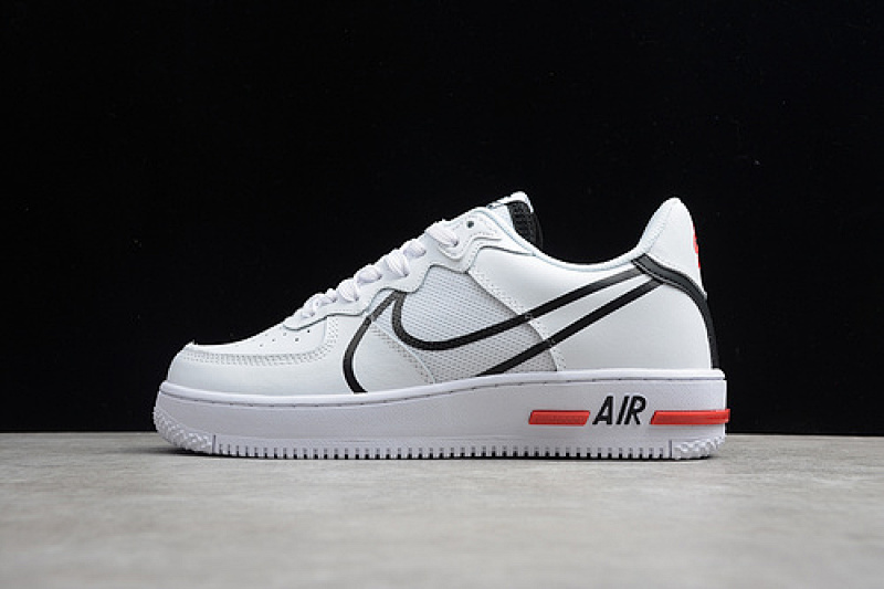 Nike Nike AIR FORCE 1 REACT D/MS/X WHITE/BLACK · CD4366-100, photo 1