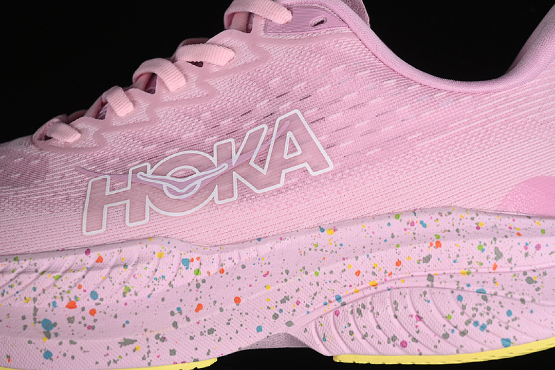 Chanel [1147810 PGH]-[HOKA ONE MACH 6 PINK/YELLOW]-[WOMAN:36-39]-[MAN:40-45] - Image 8